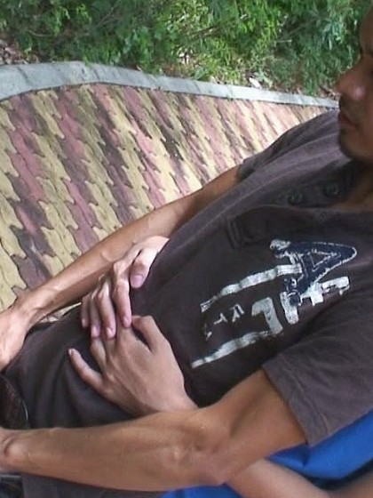 Twinks out walking have al fresco watersports fun, before returning home, where the urine continues to flow.