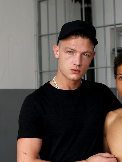 Ripped 18 Year Old Prisoner