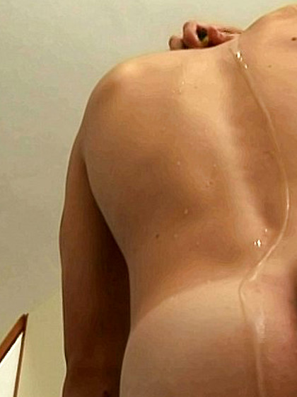 Cute latin twink Mariano Gomez jacking off dick