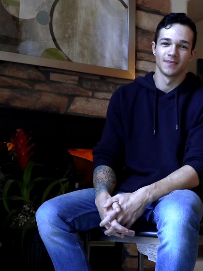 Big Dick Newcomer Jayden Marcos Jerks Off