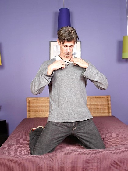 Ebony hottie Justin Blade inserts his BBC into hot gay boy Mark Galftone's ass