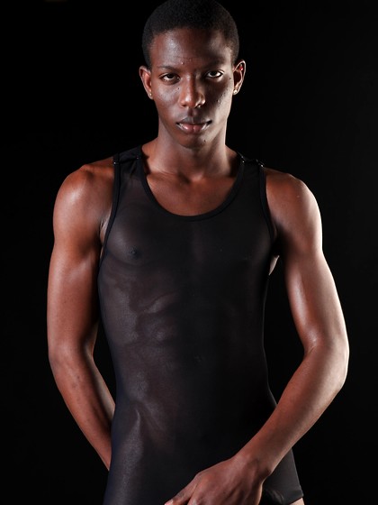 Vergil beautiful twink in black